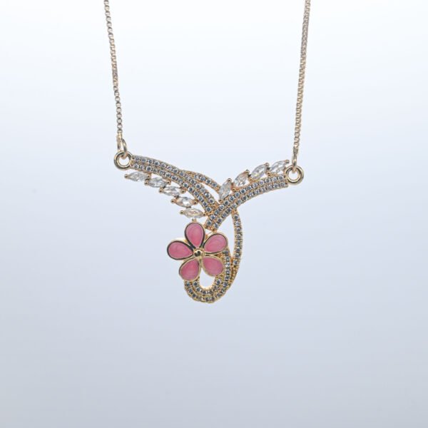 Floral Pendant Necklace