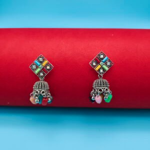 Oxidized Multicolored Earrings